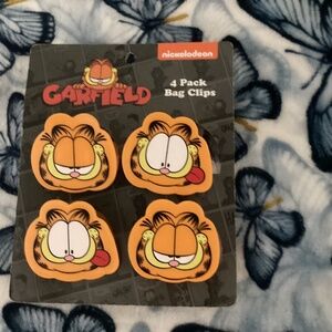 New Garfield Bag Clips - set of 4